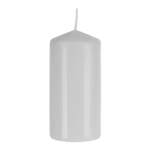 Candle cylinder white - set of 8 pcs.-6