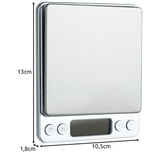 Kitchen scale 500x0.01g Ruhhy 19899-15