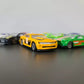 Colorful cars/sprung cars 1:64 - 16 pcs. Kruzzel 20352-3