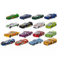 Colorful cars/sprung cars 1:64 - 16 pcs. Kruzzel 20352-4