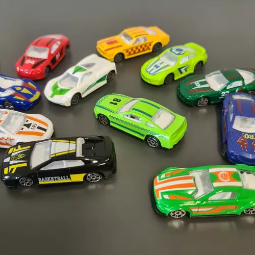 Colorful cars/sprung cars 1:64 - 16 pcs. Kruzzel 20352-1