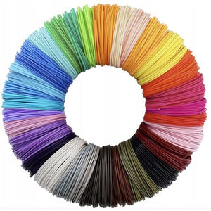 PLA 3D filaments - 30 pcs. x 10m Kruzzel 19877-1