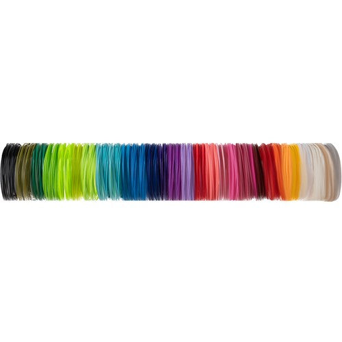 PLA 3D filaments - 30 pcs. x 10m Kruzzel 19877-3