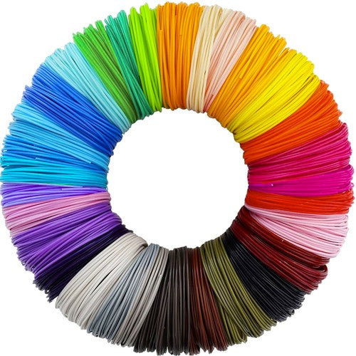 PLA 3D filaments - 30 pcs. x 10m Kruzzel 19877 Maaleo 5900779941908