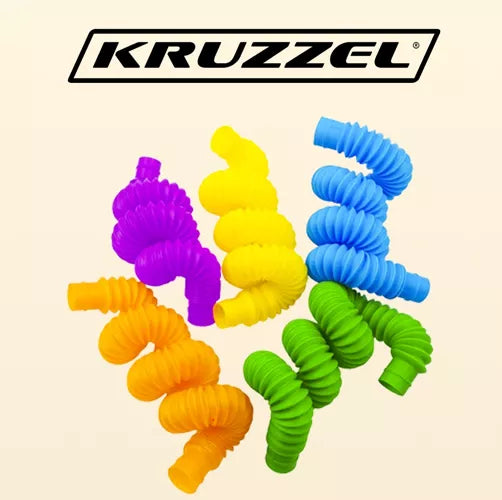 Sensory tubes/pipes - 10pcs Kruzzel 19739-6