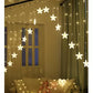 Light curtain 136LED USB warm white KŚ19738-4