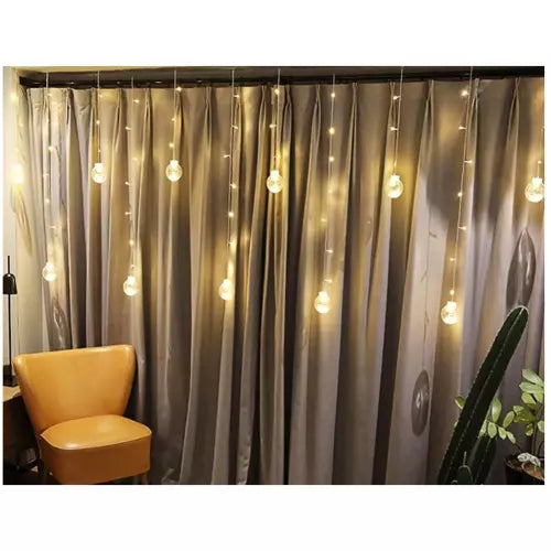 Light curtain 108LED USB warm white KŚ19736-2