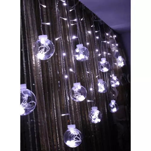 108LED USB light curtain - cool white KŚ19770-3