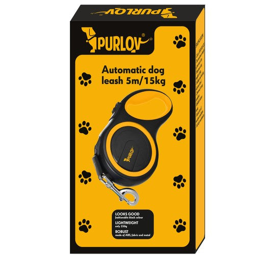 Automatic dog leash 5m/15kg Purlov 19788-1