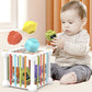 Kruzzel 20377 sensory cube sorter-10