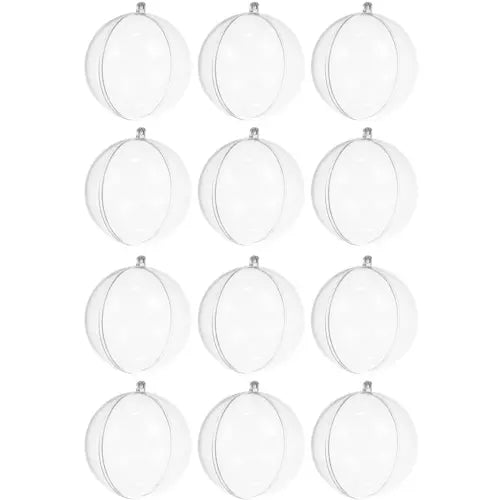 Transparent baubles - set of 12 Ruhhy 20508-13