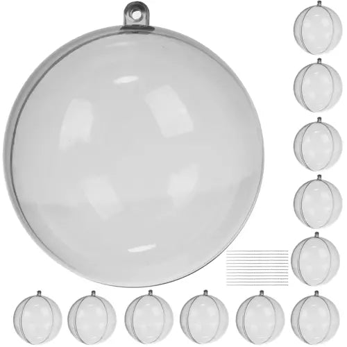 Transparent baubles - set of 12 Ruhhy 20508 Ruhhy 5904463315679