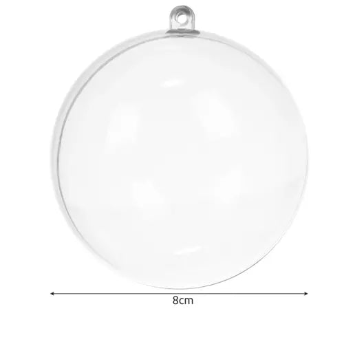 Transparent baubles - set of 12 Ruhhy 20508-2