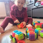 Construction blocks - hedgehogs 192pcs Kruzzel 20376-9