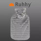 Rubber hot water bottle in cover 2000ml Ruhhy 19806-2