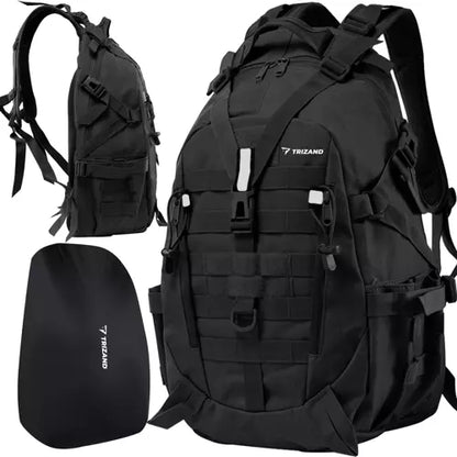 Military/tourist backpack black Trizand 20534 Trizand 5904576552435