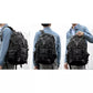 Military/tourist backpack black Trizand 20534-4