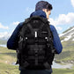 Military/tourist backpack black Trizand 20534-3