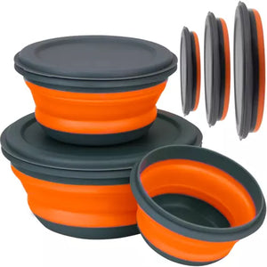 Silicone foldable bowls - 3 pcs. Ruhhy 20781 Ruhhy 5904463315822