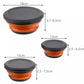 Silicone foldable bowls - 3 pcs. Ruhhy 20781-3