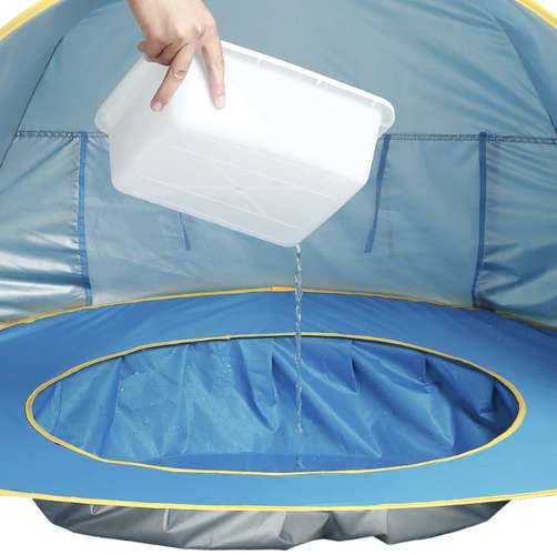 Beach tent with pool 21204-2