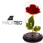 Rose in glass - luminous Malatec 21619-11