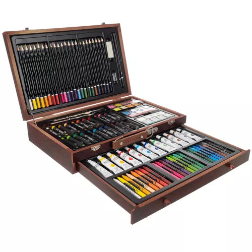 Painting set in a suitcase - 129 pcs Maaleo 21644-6