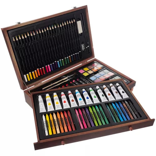 Painting set in a suitcase - 129 pcs Maaleo 21644-8