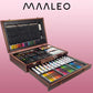 Painting set in a suitcase - 129 pcs Maaleo 21644-9