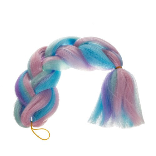 Synthetic hair ombre blue/fiol Soulima 21366-2