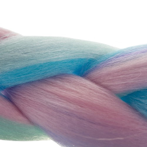 Synthetic hair ombre blue/fiol Soulima 21366-3