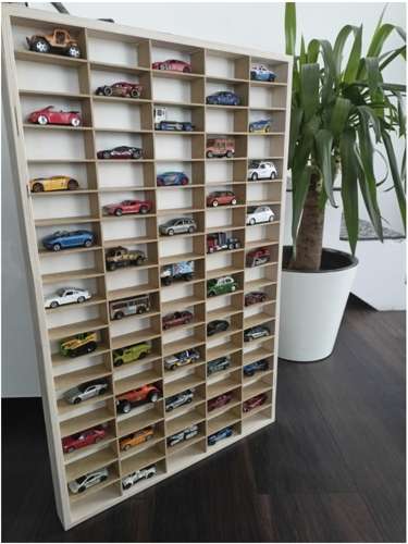 Wooden shelf for KRUZZEL 21997 cars/springs-11