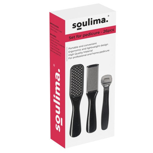 Pedicure set - 30 pieces. Soulima 21447-2