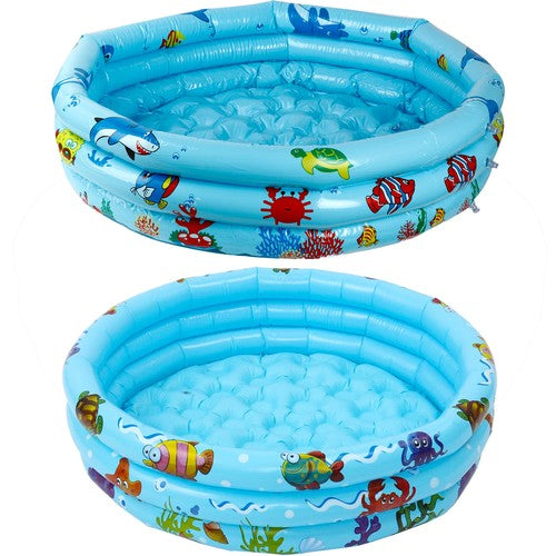 Inflatable pool for children - paddling pool Kruzzel 20932-1