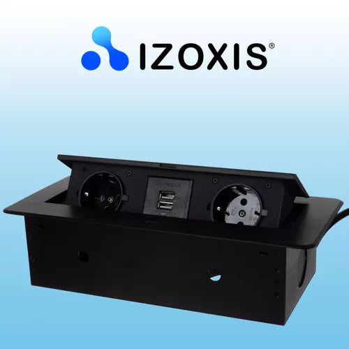 Socket hidden in the tabletop USB - double Izoxis 21446-5