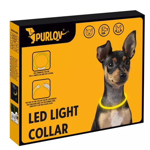 LED light-adjustable collar Purlov 21631-13