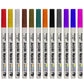 Acrylic markers - set of 12 pcs. Maaleo 21648-8