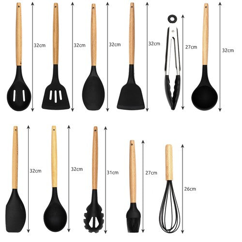 Kitchen utensils - set of 12 pcs. Ruhy 21804-18