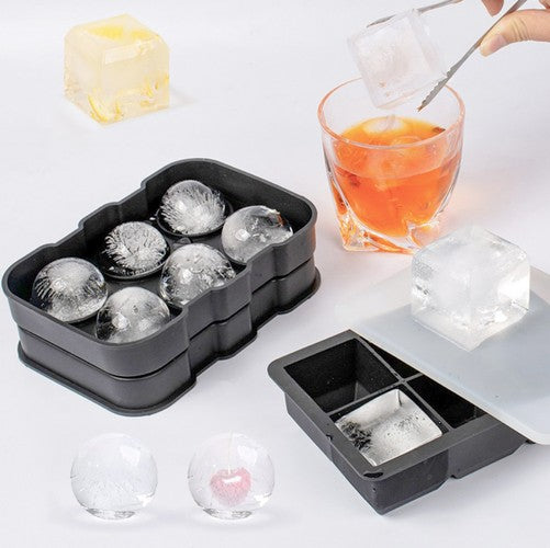 Silicone mold 2in1 - cubes + balls Ruhhy 21270-4