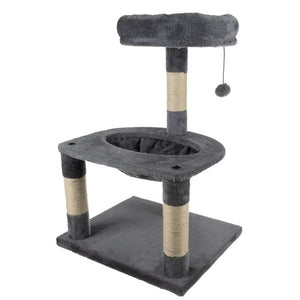 Cat tree 71cm gray Purlov 21711-1