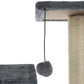 Cat tree 71cm gray Purlov 21712-6