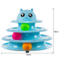 Cat toy - tower with balls Purlov 21837-2