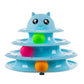 Cat toy - tower with balls Purlov 21837-4