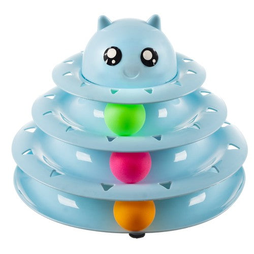 Cat toy - tower with balls Purlov 21837-3