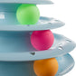 Cat toy - tower with balls Purlov 21837-5