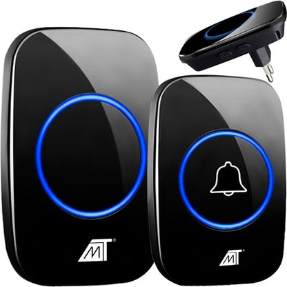 Malatec 21803 black wireless doorbell Malatec 5900779943421