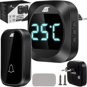 Malatec 21911 black wireless doorbell Malatec 5900779943667