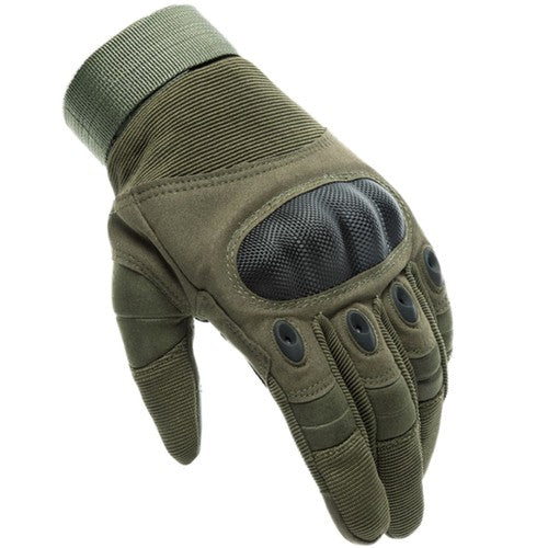 XL-khaki tactical gloves Trizand 21772-11