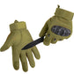 XL-khaki tactical gloves Trizand 21772-2