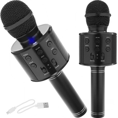 Karaoke microphone - black Izoxis 22189 Izoxis 5904463314597